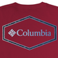 Columbia Men's Cotton Crewneck Graphic T-Shirt Red Size Small