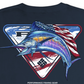 Columbia Men's Pfg Short Sleeve Tee Blue