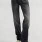Free People Women's Shelby Boyfriend Jeans Black Size 25