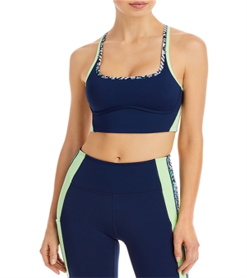 Free People Women's Run Remix Bra Blue Size Small