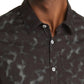 Good Man Brand On-Point Stretch Button-Up Shirt In Sky Captain Textured Lines Size X-Large