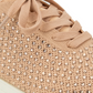 Kenneth Cole Reaction Women's Cameron Jewel Lace Up Sneakers Pink Size 7