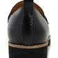 Kenneth Cole Women's Eugene Lug Bit Buckle Loafer Flats Shoes Black Size 7.5