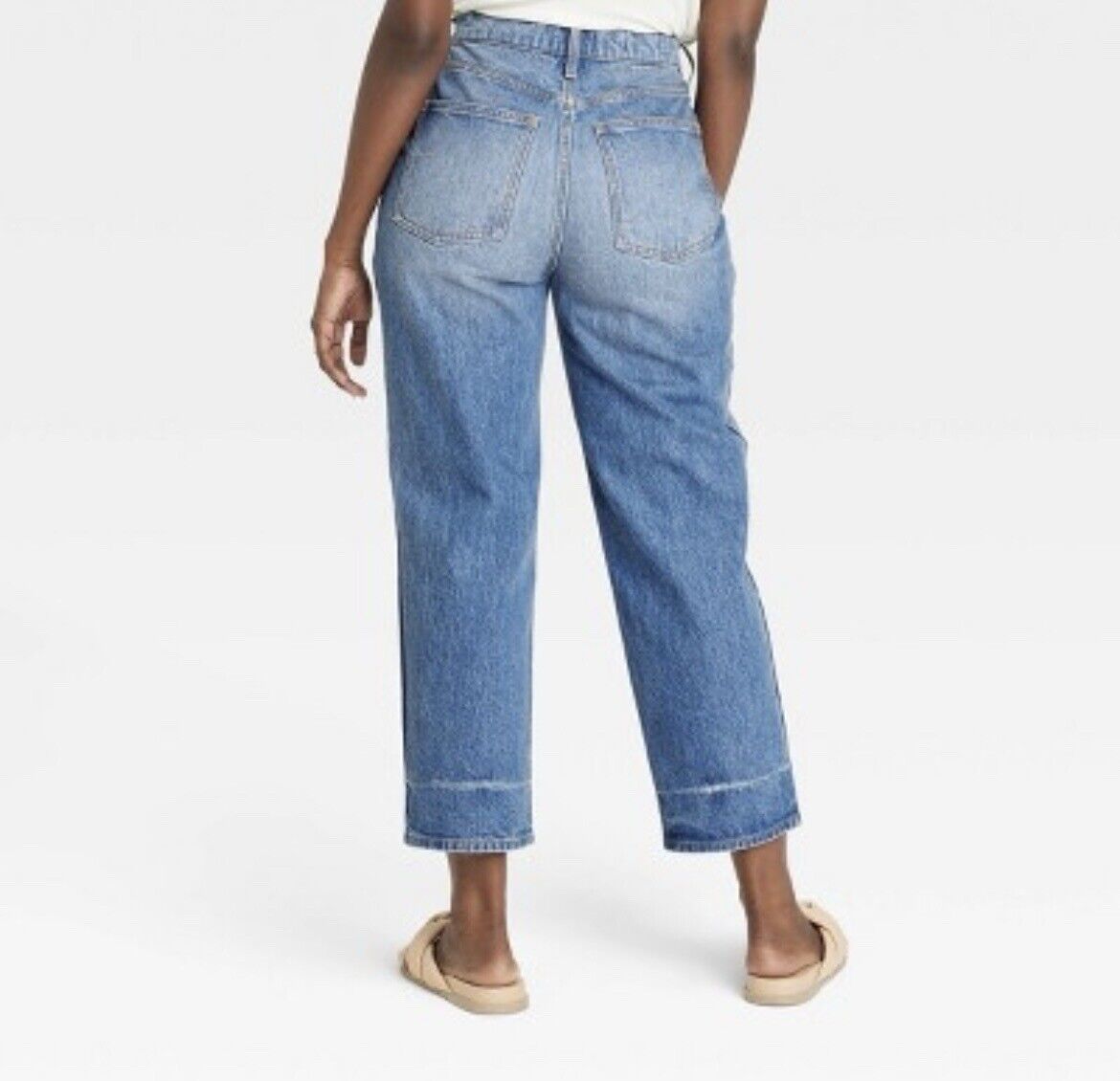 Universal Thread Women's Super-High Rise Vintage Straight Jeans Medium Wash Size 12