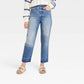 Universal Thread Women's Super-High Rise Vintage Straight Jeans Medium Wash Size 4
