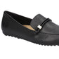 Bella Vita Women's Jerrica Loafer Black Size 10 M