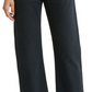 Nili Lotan Tomboy High Waist Stretch Cotton Pants in Dark Navy , Size 6