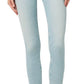 Hudson Jeans Women's Mid Rise Super Skinny Crop Jeans Blue Size 27