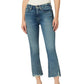 Hudson Jeans Women's Barbara High Waist Bootcut Crop Jeans Blue Size 31