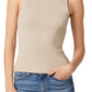 Hudson Jeans Women's Cutout Shoulder Tank Brown Size Small