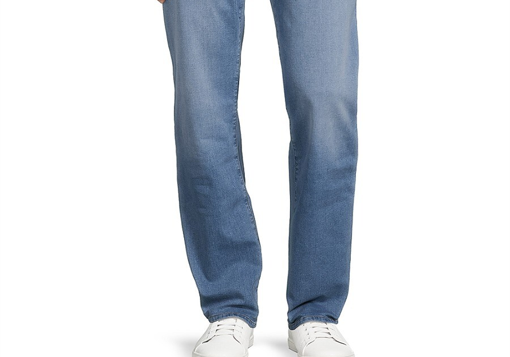 Hudson Men's Byron Slim & Straight Fit Jeans Navy Size 31