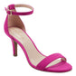 Bandolino Women's Madia Ankle Strap Sandal Pink Size 8.5 M