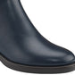 Tommy Hilfiger Women's Imiera Faux Leather Ankle Boot Blue Size 6 M