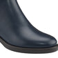 Tommy Hilfiger Women's Imiera Faux Leather Ankle Boot Blue Size 10 M