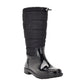 Calvin Klein Women's Siston Pull On Lug Sole Logo Cold Weather Rain Boots Black Size 7 M
