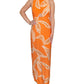 Rachel Roy Women's Fran Halter Printed Maxi Dress Pink Size Medium