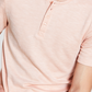 And Now This Men's Soft Knit Henley Pink Size Large