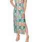 Rachel Roy Women's Crisscross Halter Maxi Dress Green Size Medium
