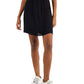 Love, Fire Junior's Picot Trim Skirt Black Size Small