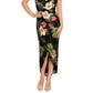 Rachel Roy Women's Bree Crossover Front Dress Black Size X-Small