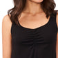 Vince Camuto Women's Tank Top In Rich Black Size Medium