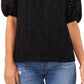 Vince Camuto Women's Lace Off The Shoulder Top Black