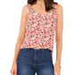 Vince Camuto Women's Sunset Ditsy Tank Brown