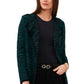 Vince Camuto Women's Combed Cotton Jacket Green Size X-Large