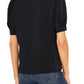 CeCe Women's Puff Sleeve Tie Neck Blouse Black Size X-Large