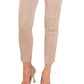 Vince Camuto Women's Pintuck Faux Suede Leggings Brown Size X-Small