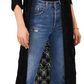 Vince Camuto Women's Open Stitch Duster Black Size Large
