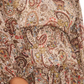 Vince Camuto Women's Smocked Waist Tiered Dress Brown Size X-Small