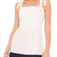 Riley & Rae Women's Colorblocked Midi Dress White Size Small