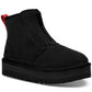 UGG Women's Neumel Zip Platform Booties Black Size 9