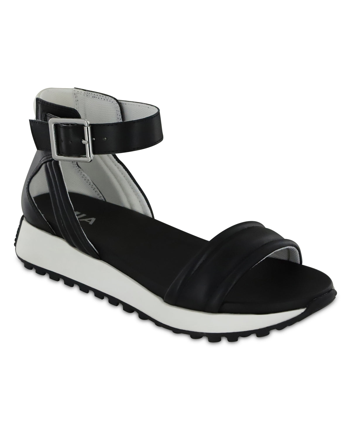 Mia Women's Kathie Ankle Strap Sandal Black Size 7.5 M