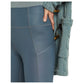 Ralph Lauren Women's Coated Jersey Legging Blue Size Medium