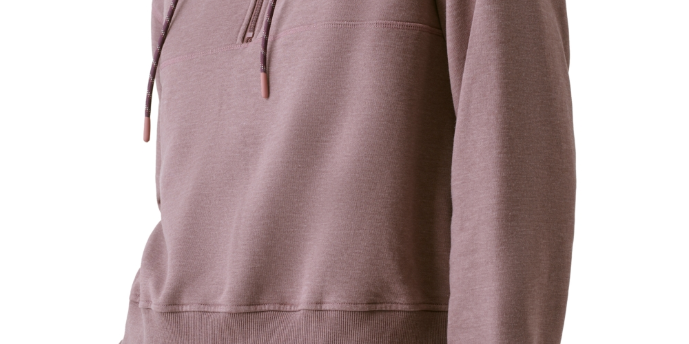 Bass Outdoor Women's Hibernate Half Zip Hoodie Top Grey Size X-Large