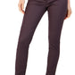 Tommy Hilfiger Women's Coated Skinny Ankle Jeans Purple