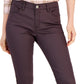 Tommy Hilfiger Women's Coated Skinny Ankle Jeans Purple