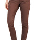 Tommy Hilfiger Women's Coated Skinny Ankle Jeans Brown