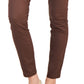 Tommy Hilfiger Women's Coated Skinny Ankle Jeans Brown