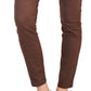 Tommy Hilfiger Women's Coated Skinny Ankle Jeans Brown