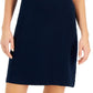 Tommy Hilfiger Women's Cotton V Neck Short Sleeve Dress Blue Size XX-Large