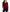 Tommy Hilfiger Women's Striped Cotton Johnny Collar Polo Top Red Size X-Small