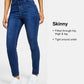 Tommy Hilfiger Women's Coated Skinny Ankle Jeans Black Size 6