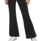 Calvin Klein Women's High Rise Flared Slit Hem Jeans Black Size 24
