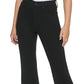 Calvin Klein Women's High Rise Flared Slit Hem Jeans Black Size 25