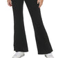 Calvin Klein Women's High Rise Flared Slit Hem Jeans Black Size 25