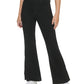Calvin Klein Women's High Rise Flared Slit Hem Jeans Black Size 25
