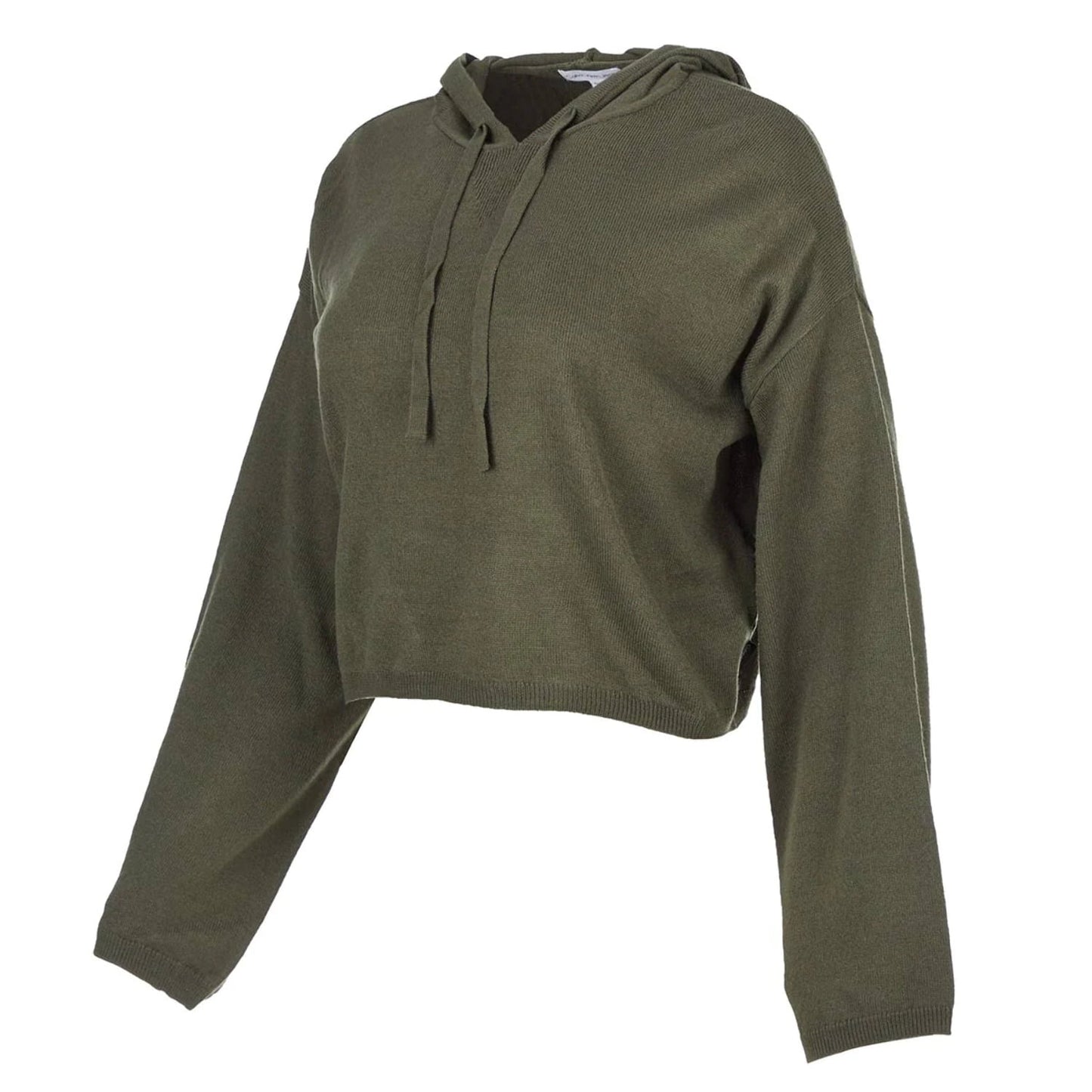Calvin Klein Women's Hooded Bell Sleeve Top Green Size X-Large